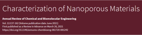 Towards entry "New invited Review Article published in the Journal Annual Review of Chemical and Biomolecular Engineering"