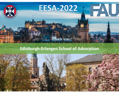 Towards entry "Edinburgh-Erlangen School of Adsorption 2022"