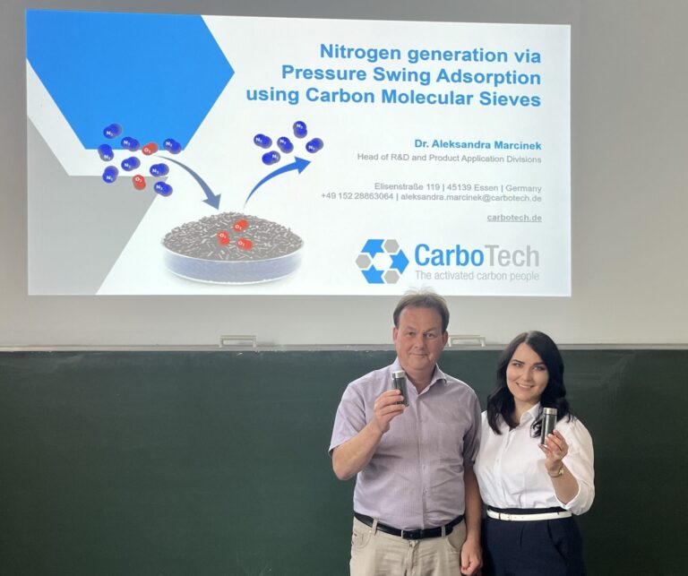 Guest Lecture by Dr. Aleksandra Marcinek from CarboTech
