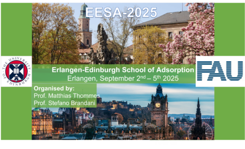 Towards entry "Erlangen Edinburgh School of Adsorption 2025"