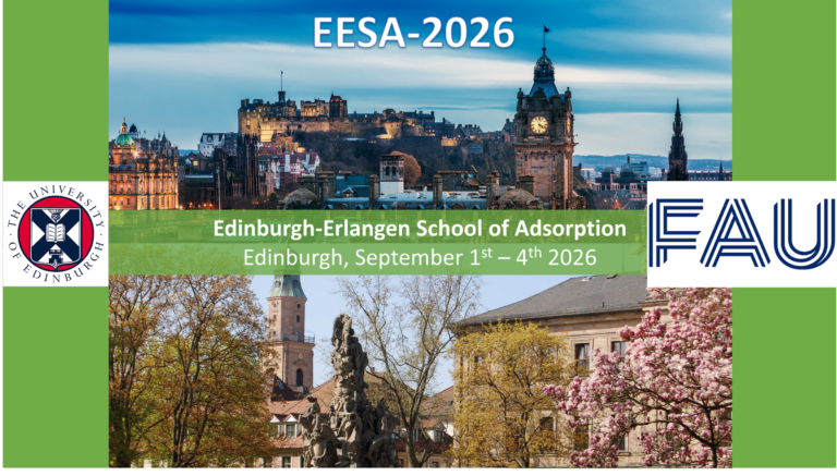 Edinburgh-Erlangen School of Adsorption: EESA 2026